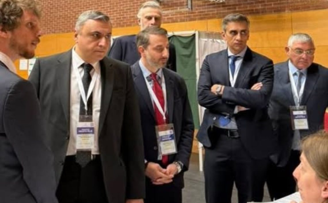 “ქართული ოცნების” დეპუტატები უნგრეთის საპარლამენტო არჩევნებს აკვირდებიან