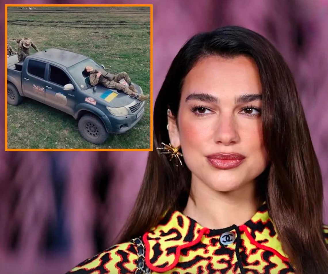 ბრიტანელმა მომღერალმა დუა ლიპამ უკრაინელ მედიკოსებს სამედიცინო ავტომობილი აჩუქა