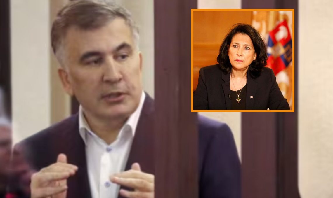 მიხეილ სააკაშვილი სალომე ზურაბიშვილს მიმართავს