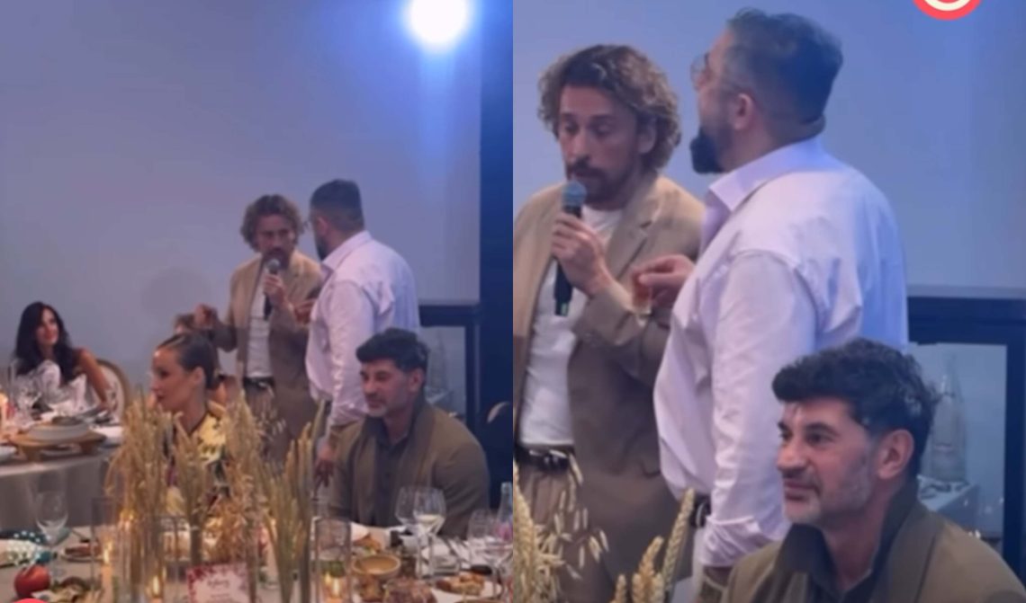 კალაძე, ვალერი მელაძე, გალკინი და რიკი მარტინი კანში ქორწილში ერთად არიან – ვრცელდება ვიდეო