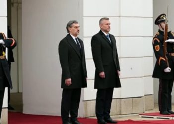 სლოვაკეთში მიხეილ ყაველაშვილის დახვედრის ცერემონია იმართება