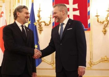 მიხეილ ყაველაშვილმა სლოვაკეთის რესპუბლიკის პრეზიდენტთან პირისპირ შეხვედრა გამართა