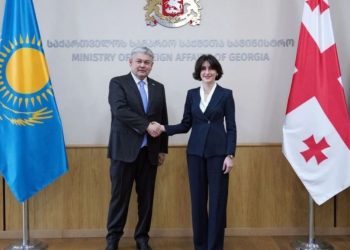 მაკა ბოჭორიშვილი ყაზახეთის რესპუბლიკის საგარეო საქმეთა მინისტრს შეხვდა