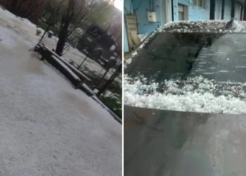 ძლიერი სეტყვა საგარეჯოში – ვრცელდება კადრები ადგილიდან