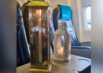 წმინდა ცეცხლი „ჯორჯიან ეარვეისის” ბორტზეა, დელეგაცია საქართველოში რამდენიმე წამში გამოფრინდება