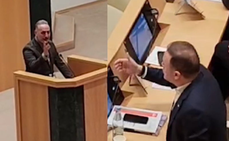 ხმაური და დაპირისპირება პარლამენტში