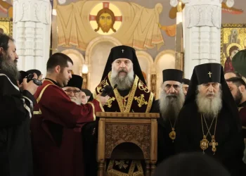 ხარების დღესასწაულთან დაკავშირებით, მეუფე შიო სიონის საპატრიარქო ტაძარში წირვას აღასრულებს – წირვის შემდეგ შესრულდება ილია II-ის სულის მოსახსენებელი პანაშვიდი