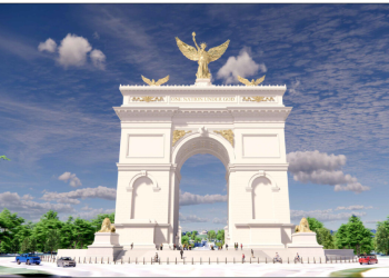 ტრამპს ვაშინგტონში ტრიუმფალური თაღის დადგმა სურს