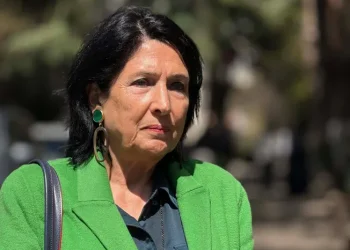 სააპელაციო სასამართლოში, სადაც ანდრო ჭიჭინაძის, ონისე ცხადაძისა და კიდევ 9 პირის საქმეზე შესაძლოა, განაჩენი გამოცხადდეს, სალომე ზურაბიშვილი მივიდა