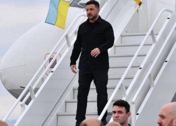 ვოლოდიმირ ზელენსკი სომხეთში ჩავიდა