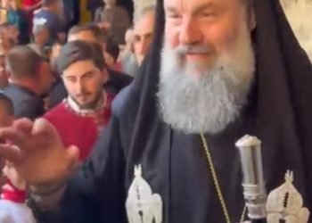 პატრიარქი შიო III დავითგარეჯში ჩავიდა