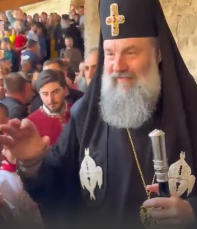 პატრიარქი შიო III დავითგარეჯში ჩავიდა