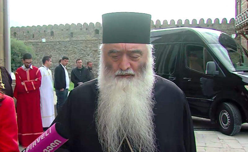 “მე საერთოდ არ ვარ თანახმა ვინმე დაიჭირონ. შეწყალებაც იქნება და ყველაფერი იქნება თავის დროზე” – მეუფე საბა