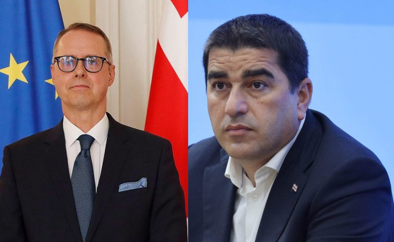 “ფიშერს აუხსნას ვინმემ…” პაპუაშვილი დიპლომატს კიდევ ერთხელ დაუპირისპირდა
