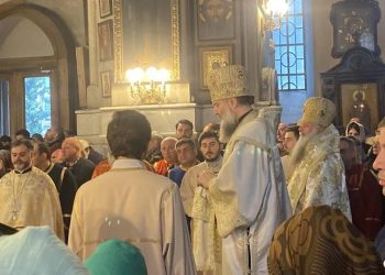 მეუფე შიო გიორგობის დღესასწაულთან დაკავშირებით ქაშვეთის ტაძარში სადღესასწაულო წირვას აღავლენს