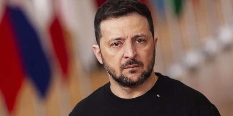 ვოლოდიმირ ზელენსკი განცხადებას ავრცელებს