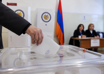 სომხეთში საპარლამენტო არჩევნებზე აქტივობამ 11:00 საათისთვის 14.48% შეადგინა