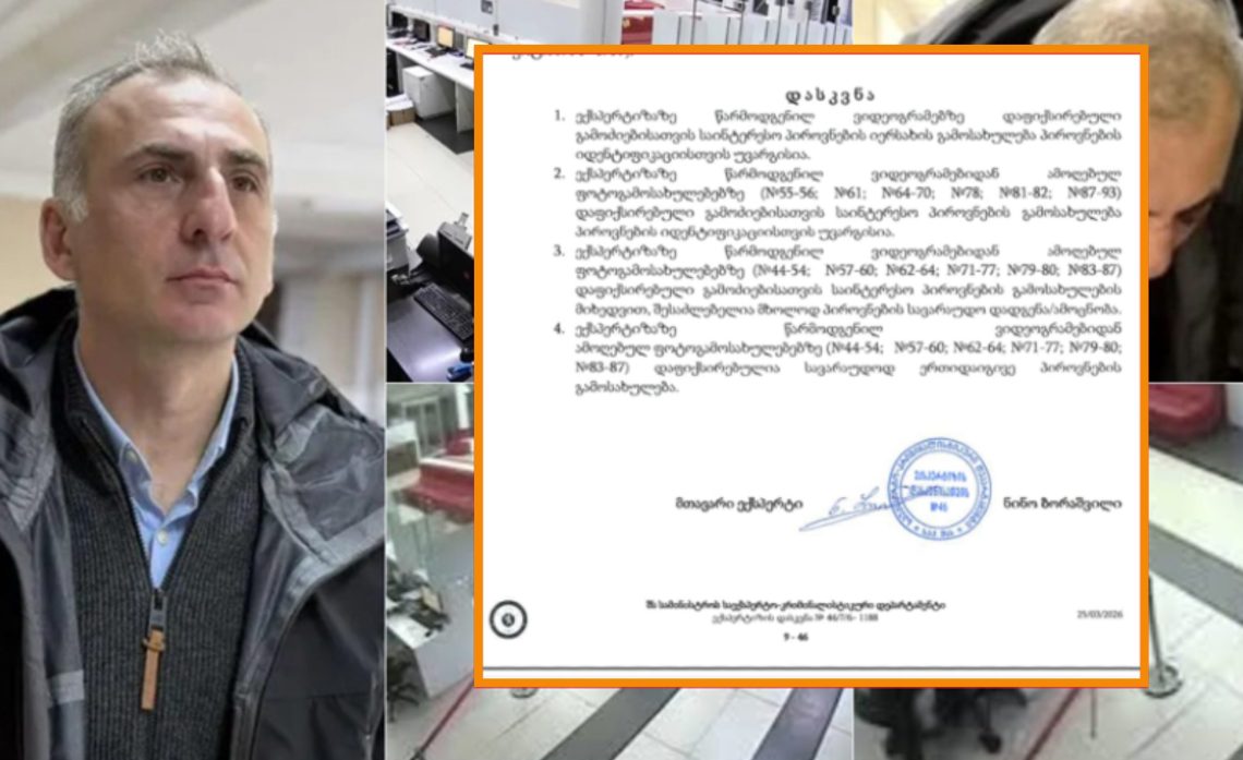 ელისაშვილის საქმე – ვრცელდება ვიდეოტექნიკური ექსპერტიზის დასკვნა
