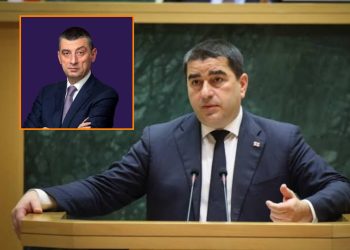 “გახარიას ადვოკატებად გამოდიხართ,მე მაშინ მოსამართლე უნდა ვიყო, ჩაქუჩი კი მაქვს და მაპარლამენტის დარბაზში გამოვიტანოთ განაჩენები” – მიმართა შალვა პაპუაშვილმა გახარიას პარტიის წევრებს