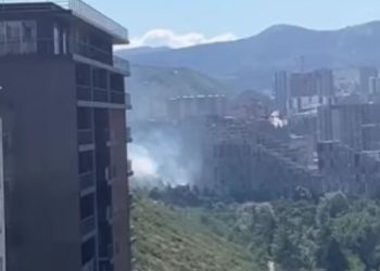 თბილისში, იპოდრომთან ხანძარია – რა კადრები ვრცელდება