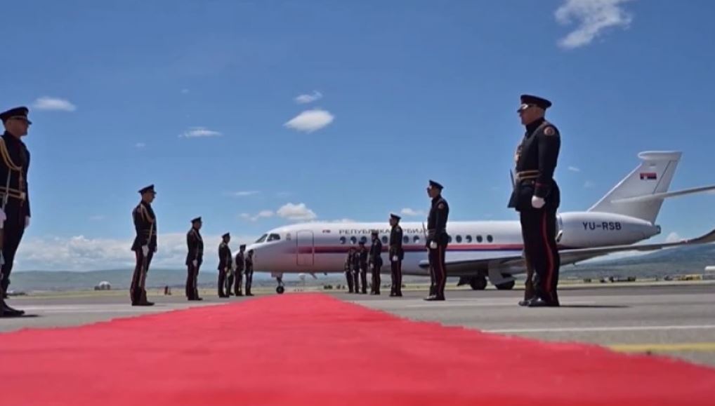 საქართველოს ოფიციალური ვიზიტით სერბეთის რესპუბლიკის პრეზიდენტი, ალექსანდრ ვუჩიჩი ეწვია
