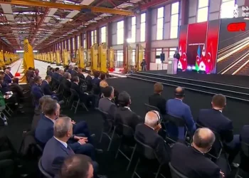 ბაქო-თბილისი-ყარსის ახალი სარკინიგზო ხაზის გახსნის ოფიციალური ცერემონია გაიმართა