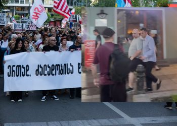 აქტივისტების ცნობით, აქციის მონაწილეებს თავს დაესხნენ