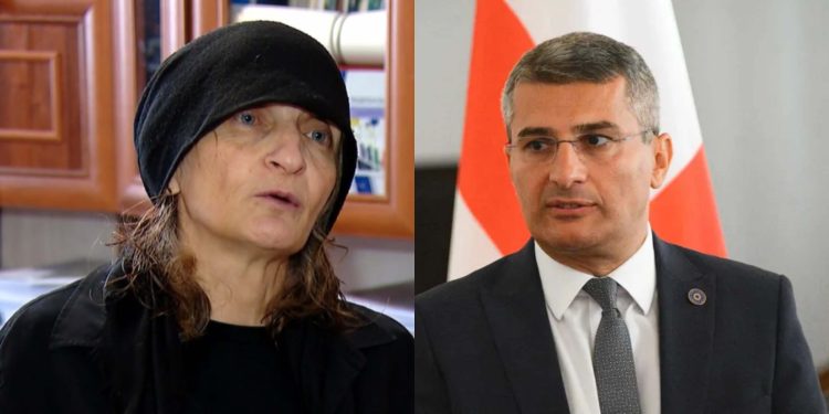 ეკა კუპატაძე მამუკა მდინარაძეს მიმართავს