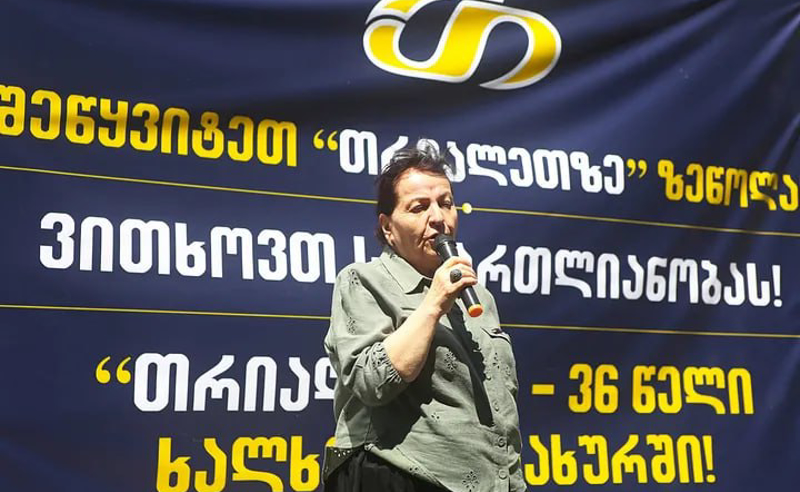 გორში ტელე-რადიო კომპანია “თრიალეთის” მხარდამჭერი აქცია გაიმართა