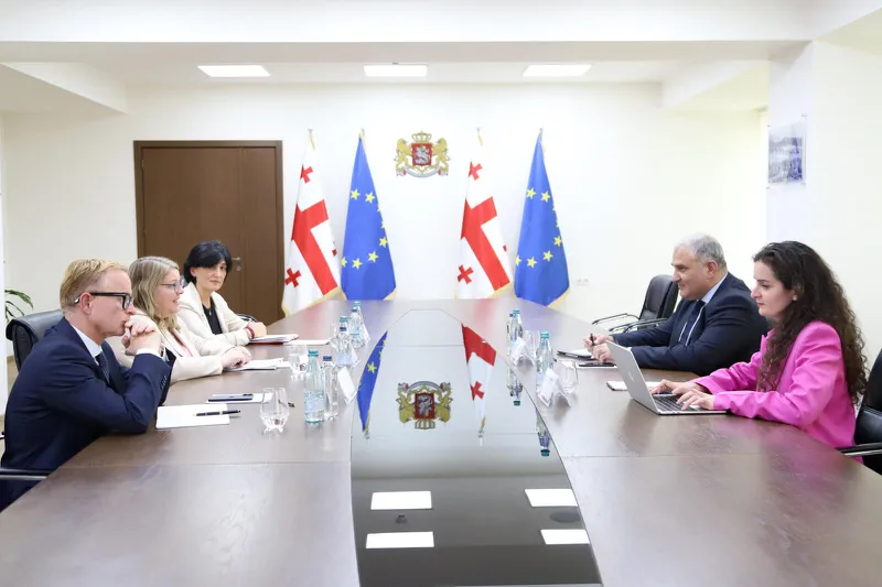 მიხეილ სარჯველაძე შვეიცარიული ფარმაცევტული კომპანია Roche-ს აღმასრულებელ დირექტორს შეხვდა – საუბარი, მათ შორის, პრეპარატ „ელევიდისს“ შეეხო, რომელიც დიუშენის კუნთოვანი დისტროფიის სამკურნალოდ გამოიყენება