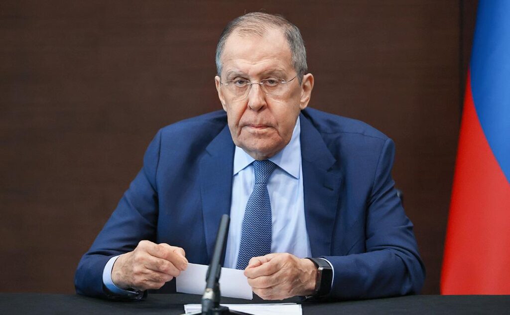 სერგეი ლავროვი განცხადებას ავრცელებს