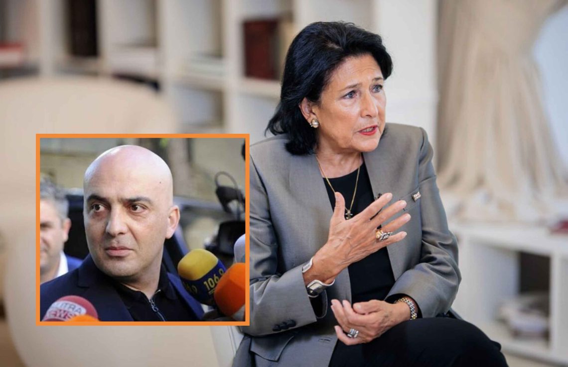 “მოღალეტე, რუსი რომანოვი” – სალომე ზურაბიშვილი ფარცხალაძის მიერ დაჯგუფების შექმნას გამოეხმაურა