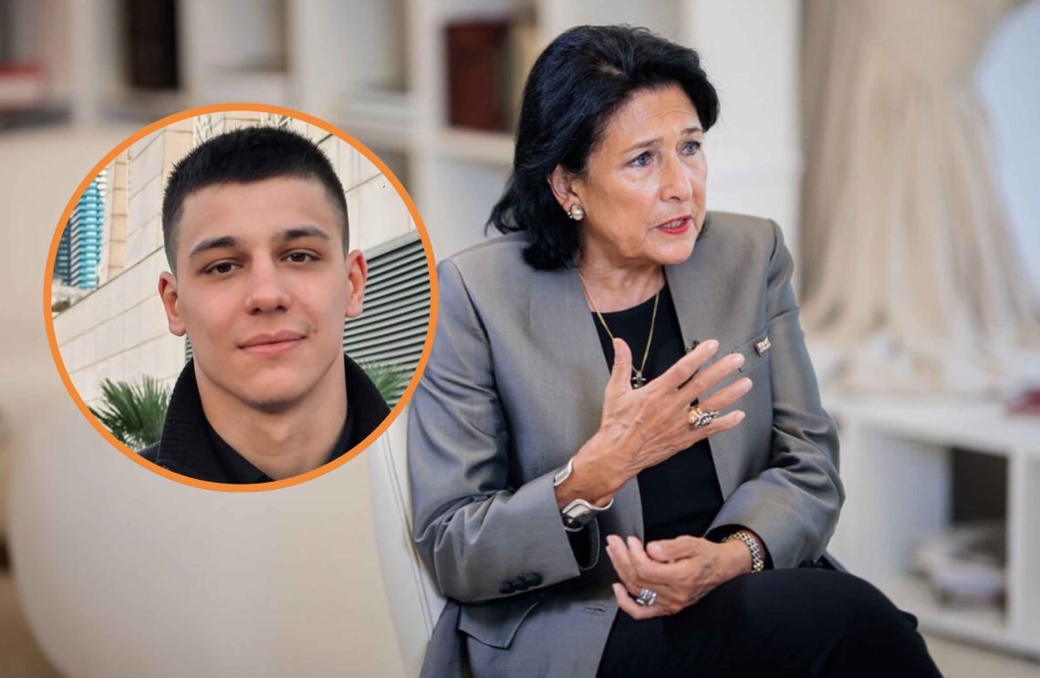 „დღეს მთელი საქართველო ჭირისუფალია“ – სალომე ზურაბიშვილი აფხაზ ბლოგერ დაურ ბუავაზე