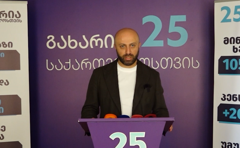 “ქართულ ოცნებას ელოდება ძალიან მძიმე ისტორიულ-პოლიტიკური და სამართლებრივი შეფასება” – რას აცხადებენ გახარიას პარტიაში