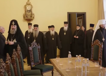 შიო მესამეს მოსკოვის საპატრიარქოს დელეგაცია ეწვია
