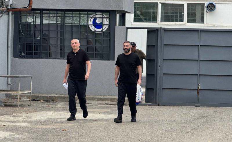 ვასილ მხეიძემ და გიორგი ხაინდრავამ ციხე დატოვეს