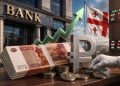 რუბლის დეპოზიტების ახალი რეკორდი – ქართულ ბანკებში 3.8 მლრდ რუსული რუბლი ინახება