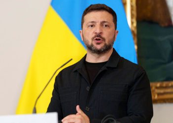 ვოლოდიმირ ზელენსკი განცხადებას ავრცელებს