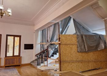 რემონტი პარლამენტში – “ქართული ოცნება” ამტკიცებს, რომ შენობაში გადადგილება უსაფრთხოა