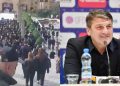 ემოციური კადრები – გიორგი ნემსაძე სამების საკათედრო ტაძრიდან ტაშის ფონზე გამოასვენეს