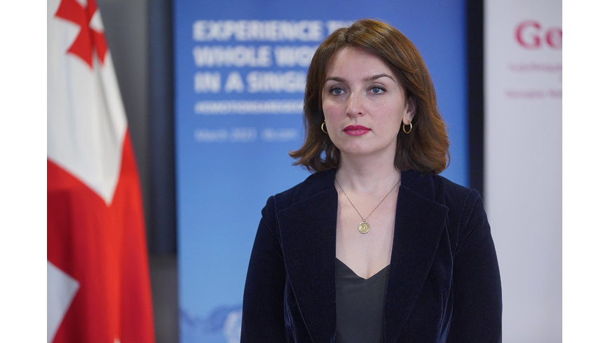“ყველაზე მსხვილ ქალაქებში 300 ლოკაციაზე მიმდინარეობდა გარე რეკლამა, სადაც საქართველოს განსაკუთრებული ხედები იყო წარმოჩენილი” – მაია ომიაძე